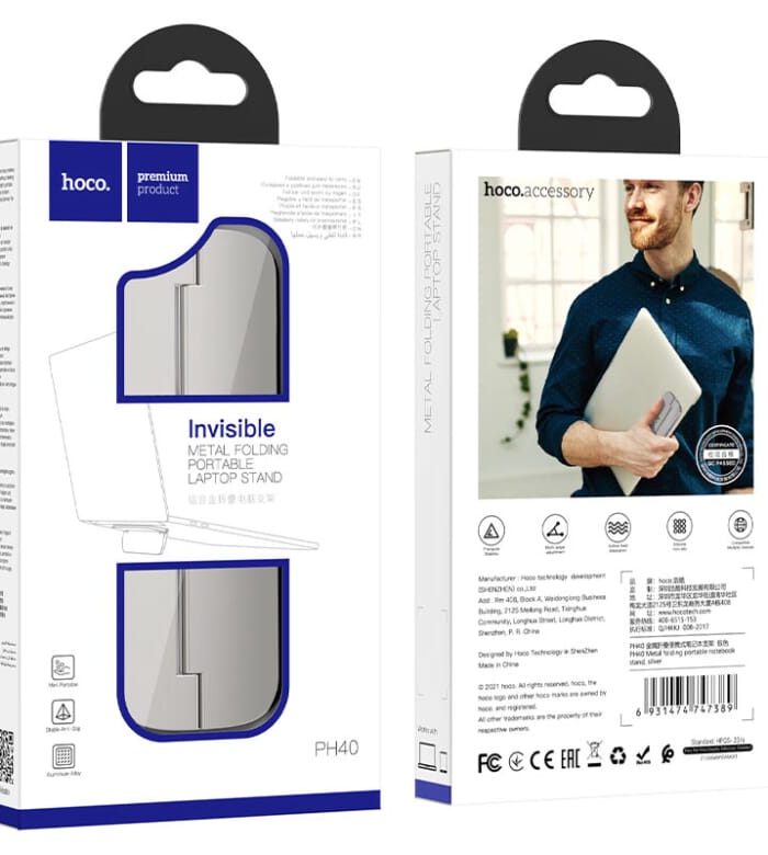 Hoco PH40 Metal Folding Portable Laptop Stand