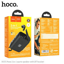 Hoco HC15 2 In 1 Portable Wireless Speaker with bt headset