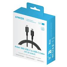 Anker 322 USB-C to USB-C  CABLE [3FT Braided]