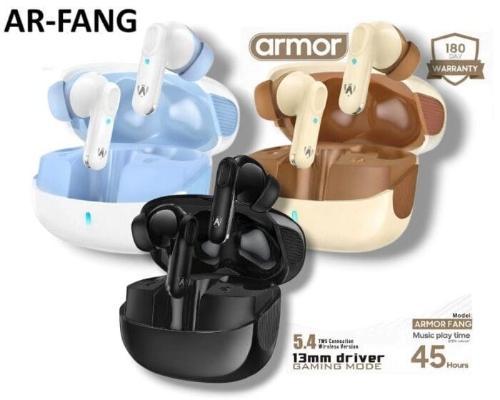 Armor AR-FANG Earbuds with 180 Days Warranty (TWS)